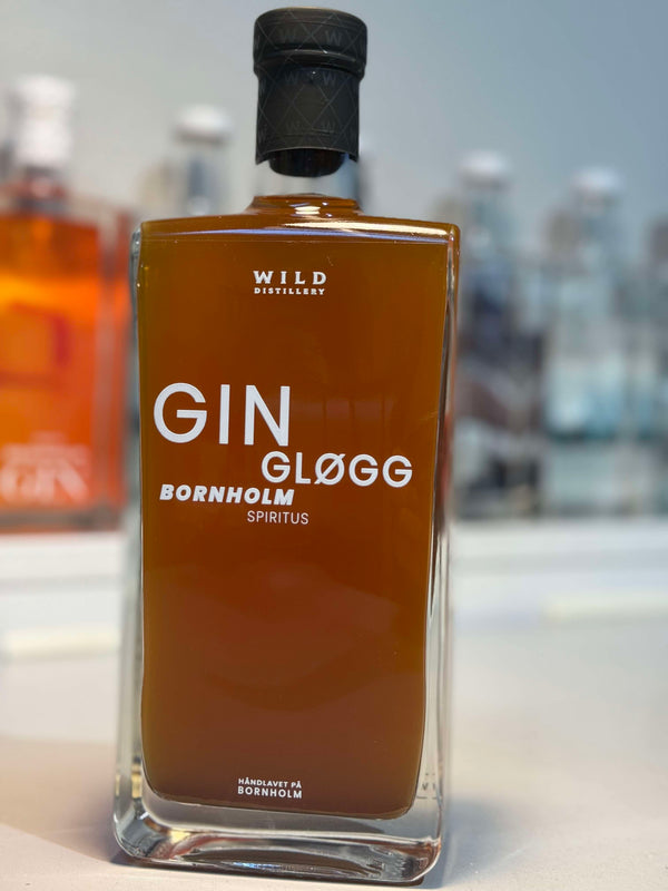 Økologisk Gin Gløgg - med æble vol. 18% - 70 cl.