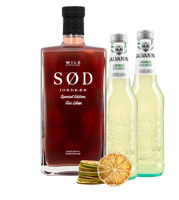 SØD Jordbær Gin Likør øko. 32%