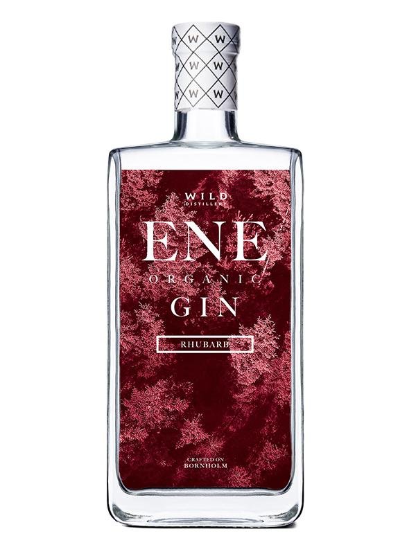 ENE Organic Gin - Rabarber vol. 40% - Wild Distillery Bornholm