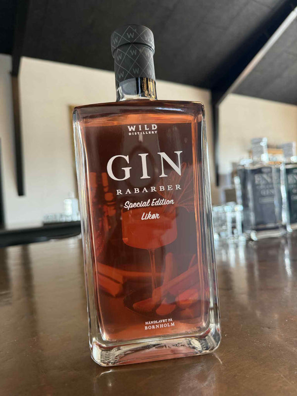 Øko. Rabarber gin likør vol. 32% - 70 cl.
