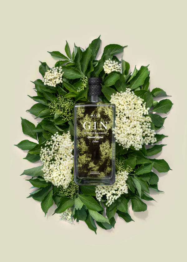Øko. Hyldeblomst Gin Likør øko. vol. 32%