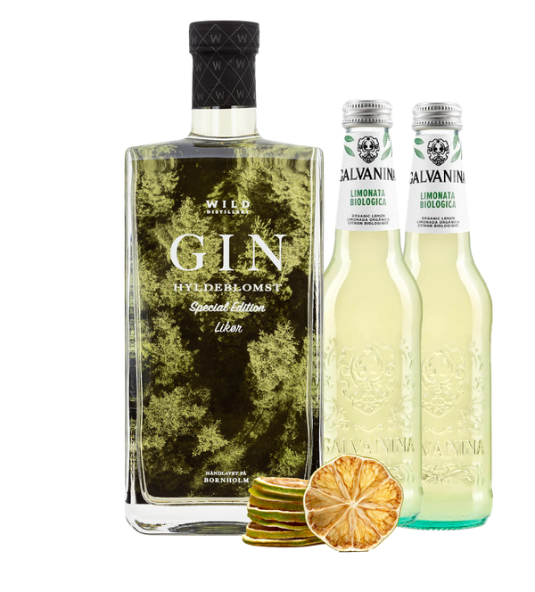 Øko. Hyldeblomst Gin Likør øko. vol. 32%