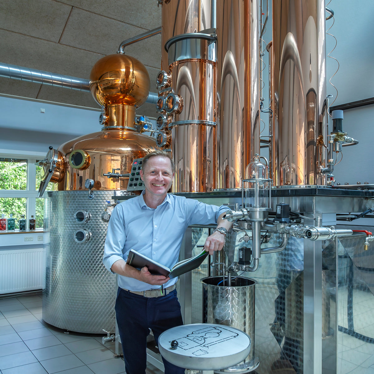 ENE Organic Gin fra Wild Distillery Bornholm