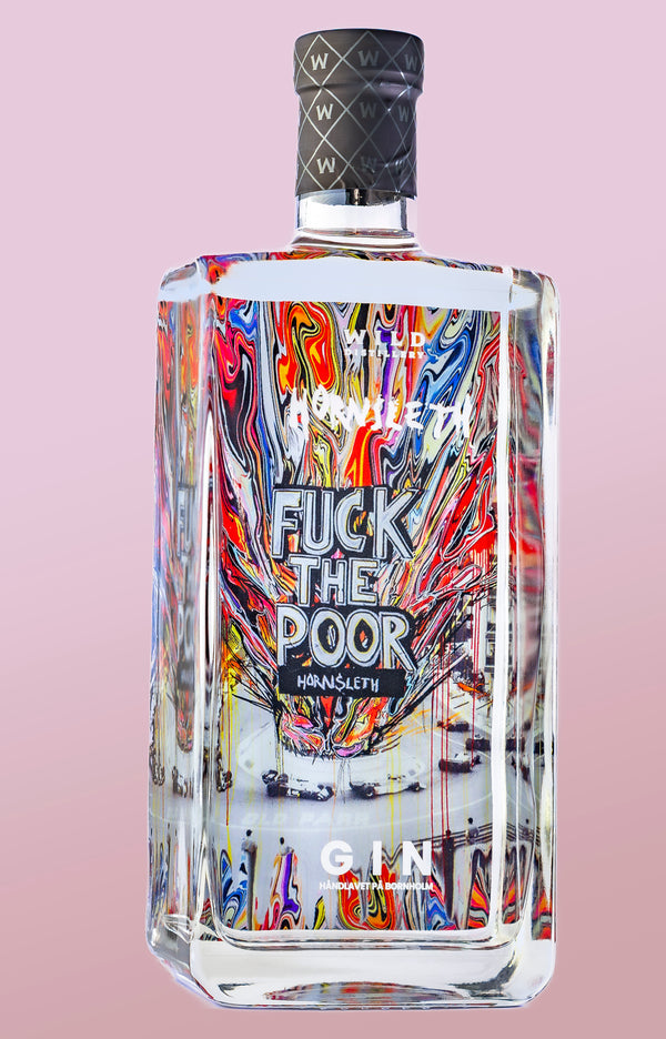 HORNSLETH - FUCK THE POOR GIN, 100 stk nummereret og signeret.