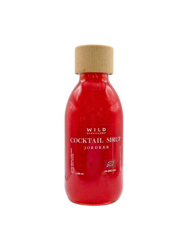 Øko. Jordbær sirup 150 ml.