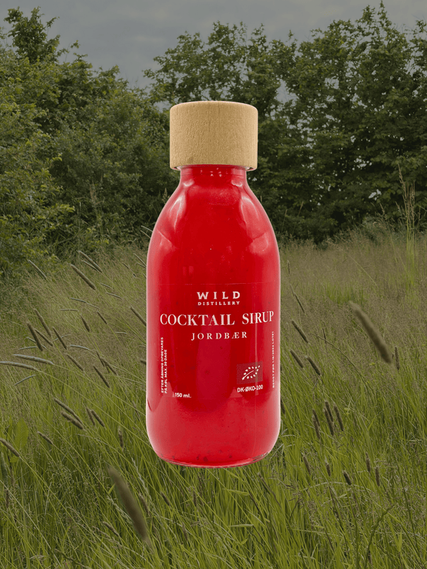 Øko. Jordbær sirup 150 ml.