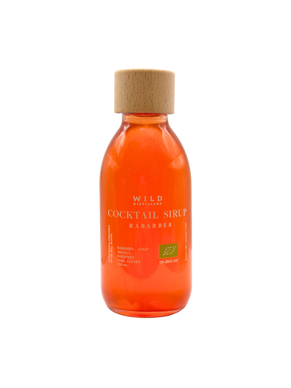 Øko. Rabarber sirup 150 ml.