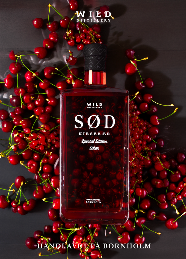 Økologisk Kirsebær Likør 32% - 50 cl.