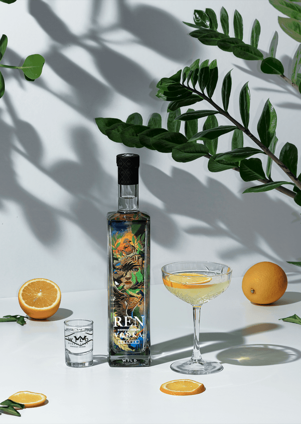 REN VODKA Appelsin vol. 40% - 70 cl. - Wild Distillery Bornholm